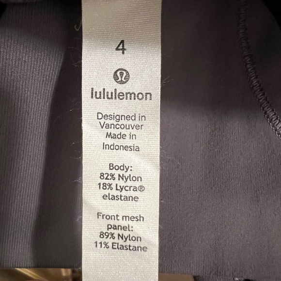 Lululemon Wunder Under Pant (High-Rise)Tech Mesh 28” - Picture 5 of 5